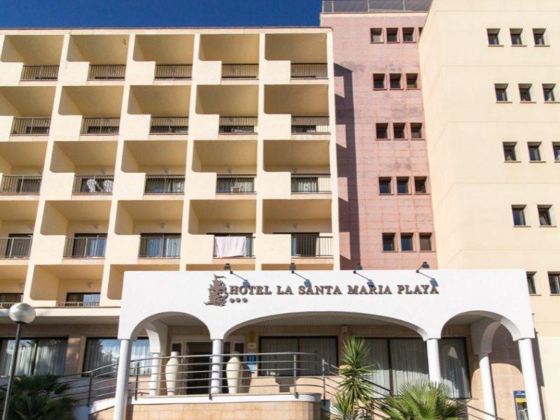 Hotel La Santa Maria Cala Millor  Exteriör bild